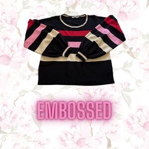 Women's Striped Sweater